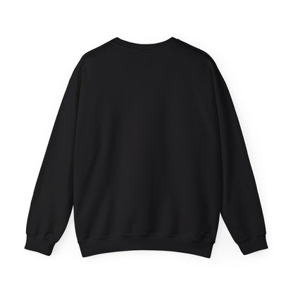 Vibrant Neon Swirl Nonfigurative logo Unisex Heavy Blend™ Crewneck Sweatshirt