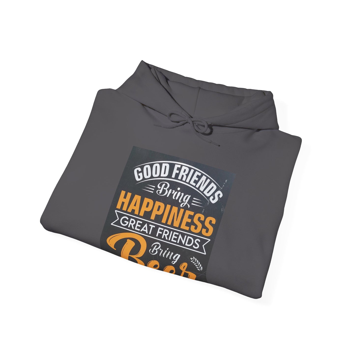 Good Friends Sweatshirt: Cozy Hoodie for Beer Lovers, Friendship Gift, Party Wear, Casual Style, Unisex Apparel