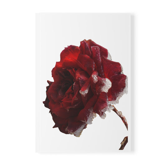 Romantic A5 Softcover Notebook - Love & Rose Design