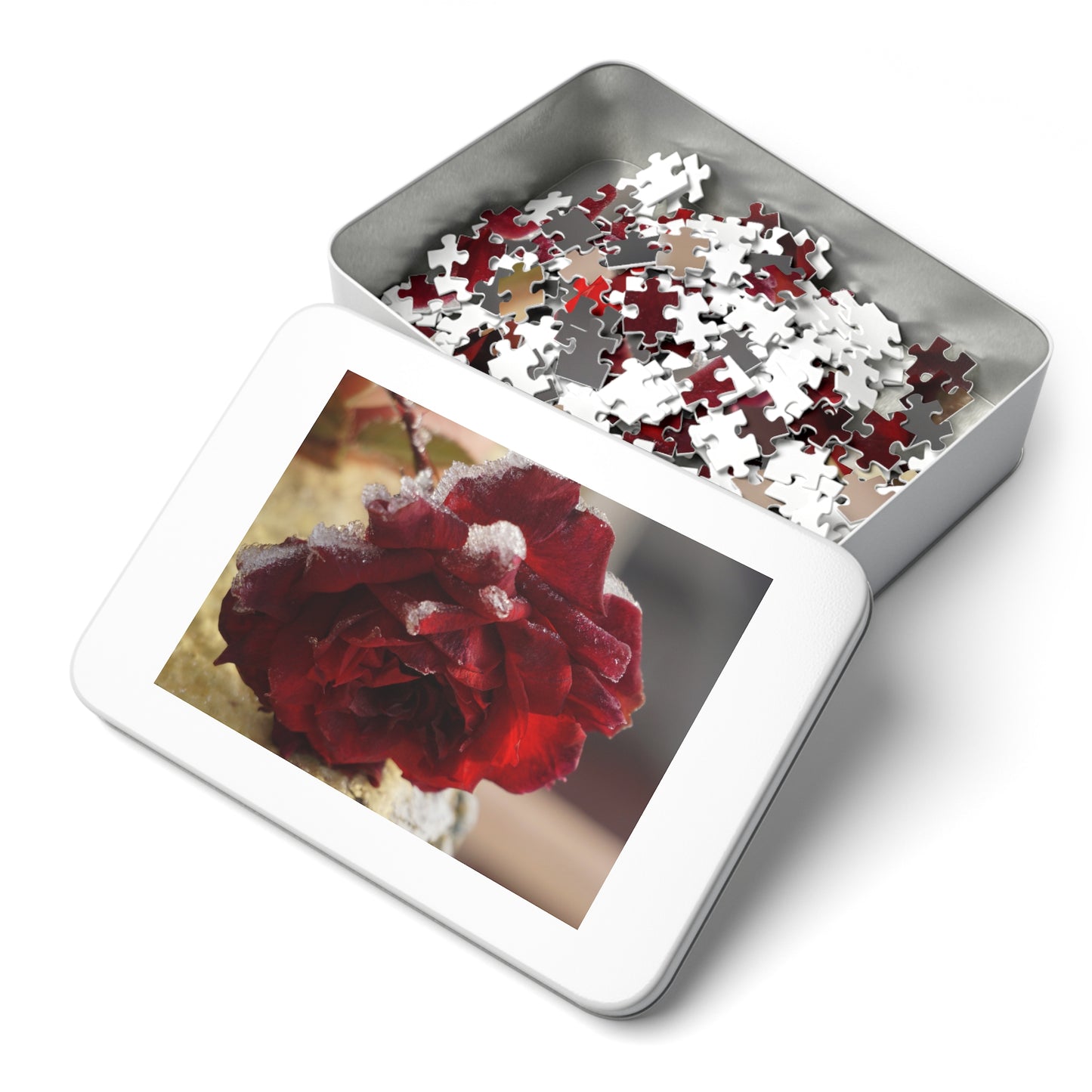 Jigsaw Puzzle with Tin